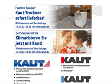 Tablet Screenshot of kaut.de